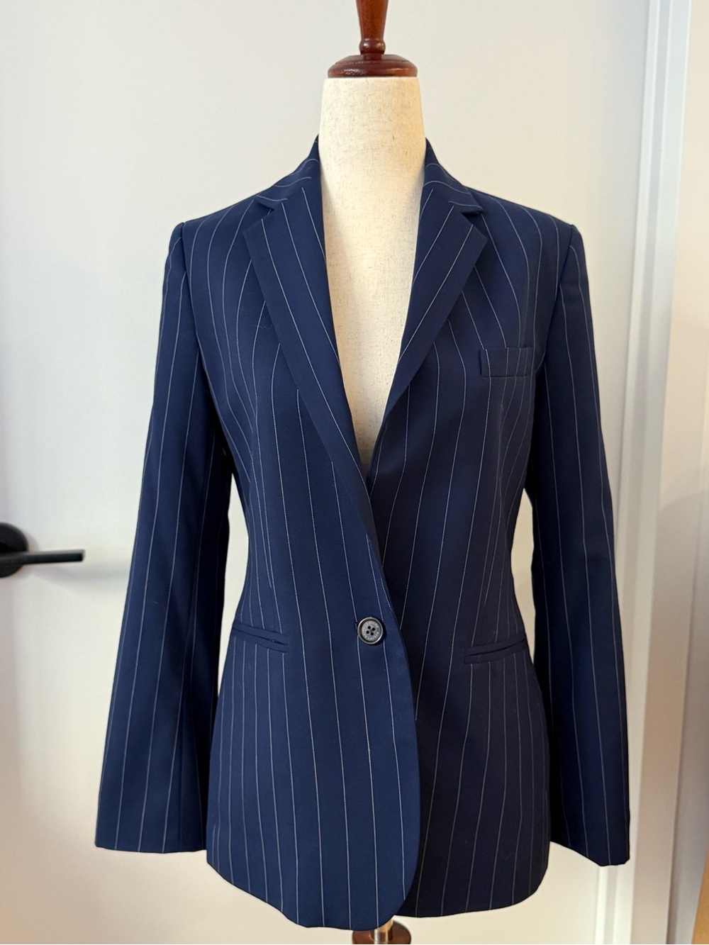 Ralph Lauren pinstripe navy blazer